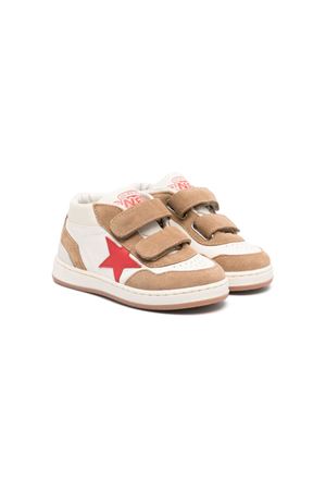 sneakers in pelle marrone GOLDEN GOOSE KIDS | GJF00773F00624582737